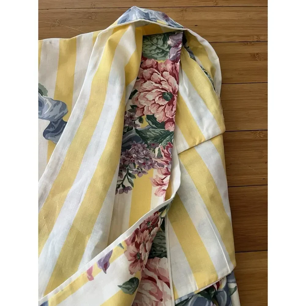 IKEA UK Twin US Single Duvet Cover Floral Made In Great British Cotton 58x82 NWO